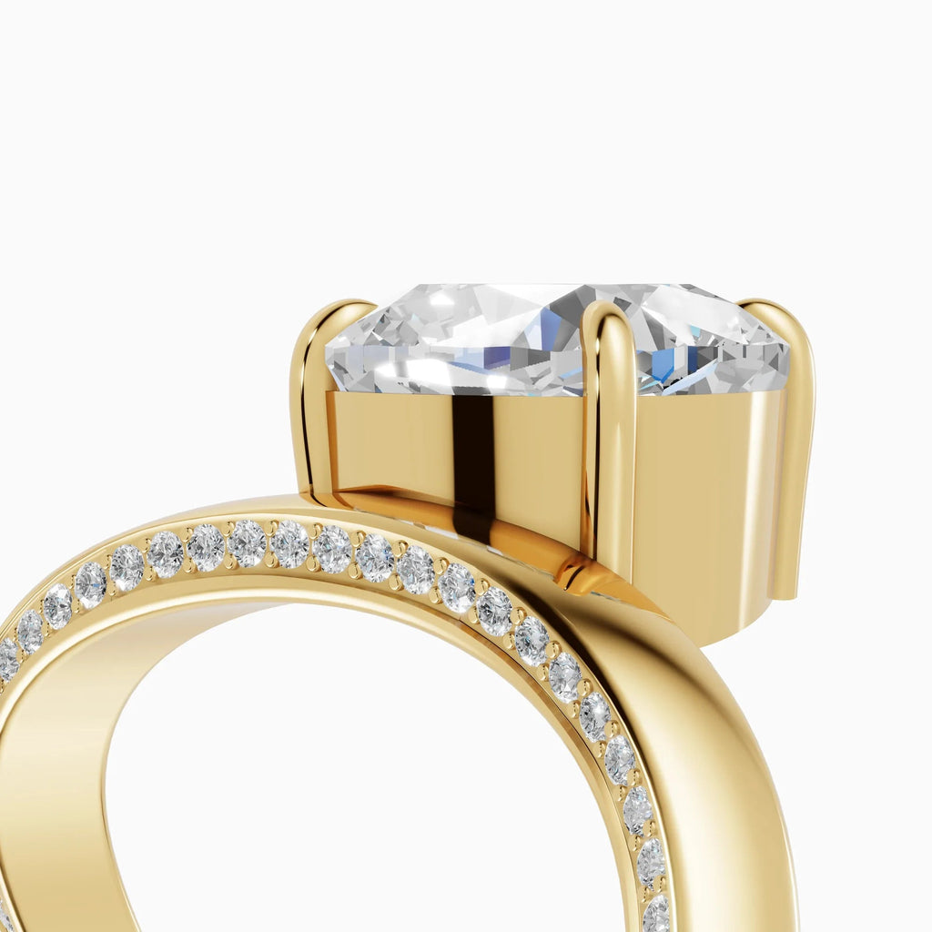 Anillos de compromiso Marea en oro amarillo - BRAVORA joyería