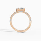 Anillos de compromiso Marea en oro rosa - BRAVORA joyería