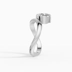 Anillos de compromiso Marea en oro blanco - BRAVORA joyería