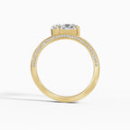 Anillos de compromiso Marea en oro amarillo - BRAVORA joyería