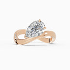 Anillos de compromiso Marea en oro rosa - BRAVORA joyería