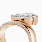 Anillos de compromiso Marea en oro rosa - BRAVORA joyería