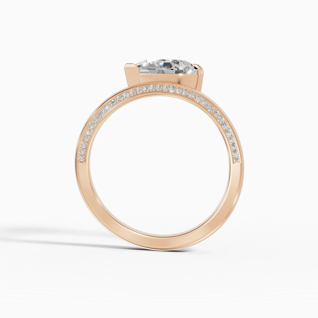 Anillos de compromiso Marea en oro rosa - BRAVORA joyería