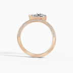 Anillos de compromiso Marea en oro rosa - BRAVORA joyería