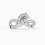 Anillos de compromiso Marea en oro blanco - BRAVORA joyería