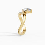 Anillos de compromiso Marea en oro amarillo - BRAVORA joyería