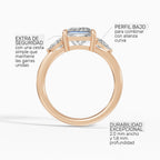 Anillo de compromiso ELARA princesa trilogía