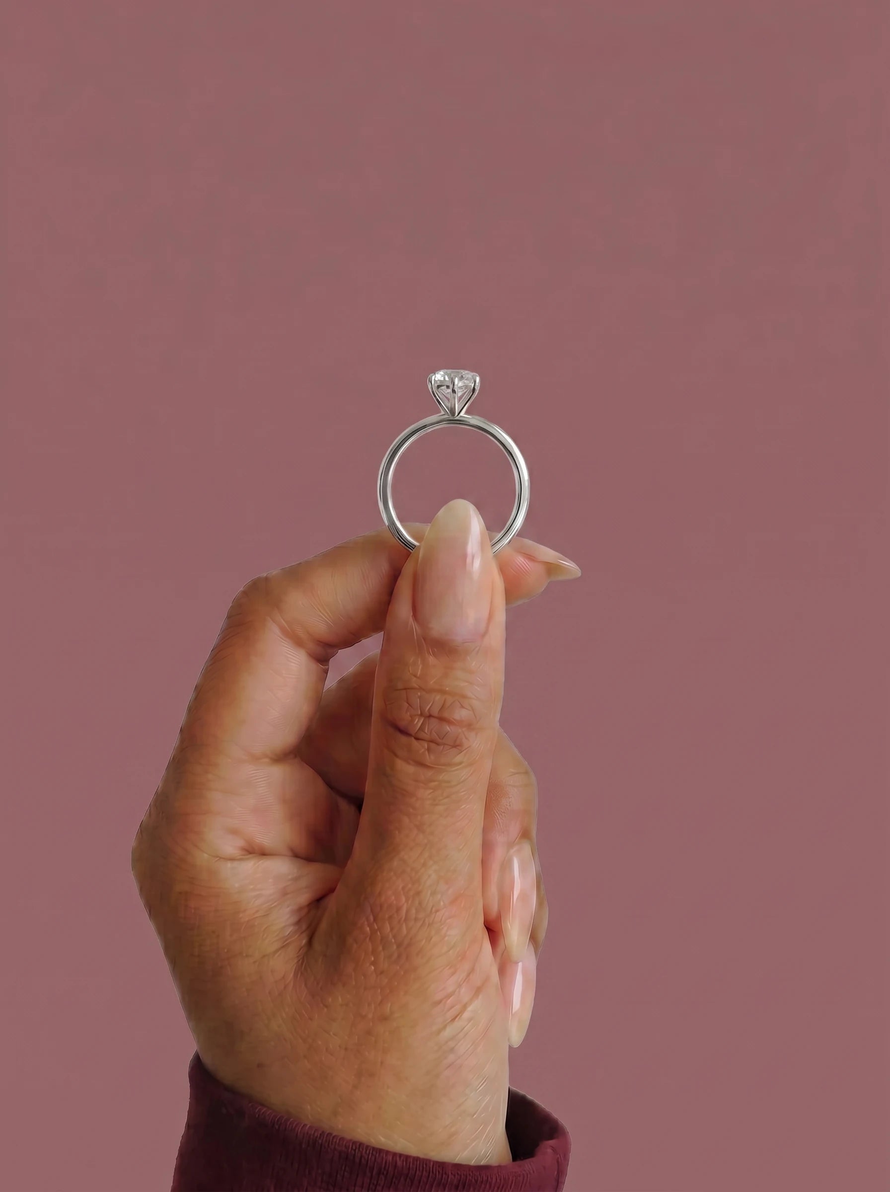 GAIA Marquesa Oro blanco pinza