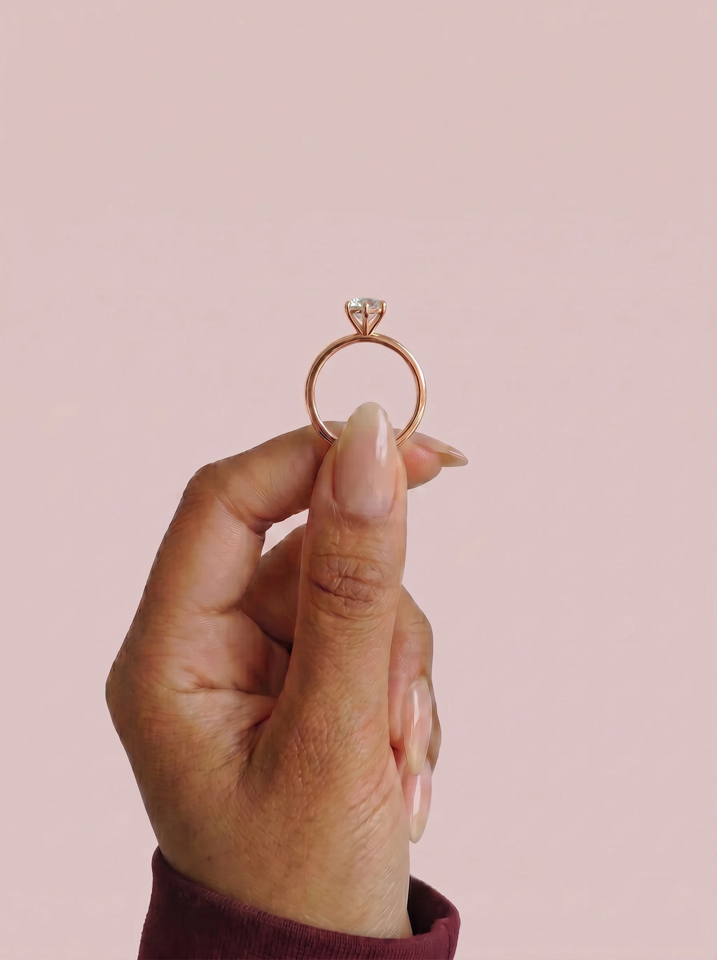 GAIA Marquesa Oro rosa pinza