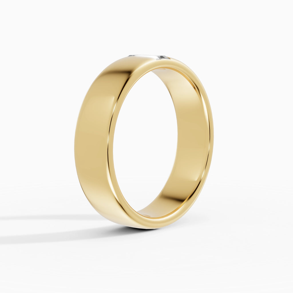 Alianzas Meridian en oro amarillo - BRAVORA joyería