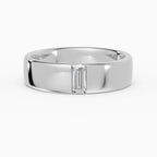 Alianzas Meridian en oro blanco - BRAVORA joyería
