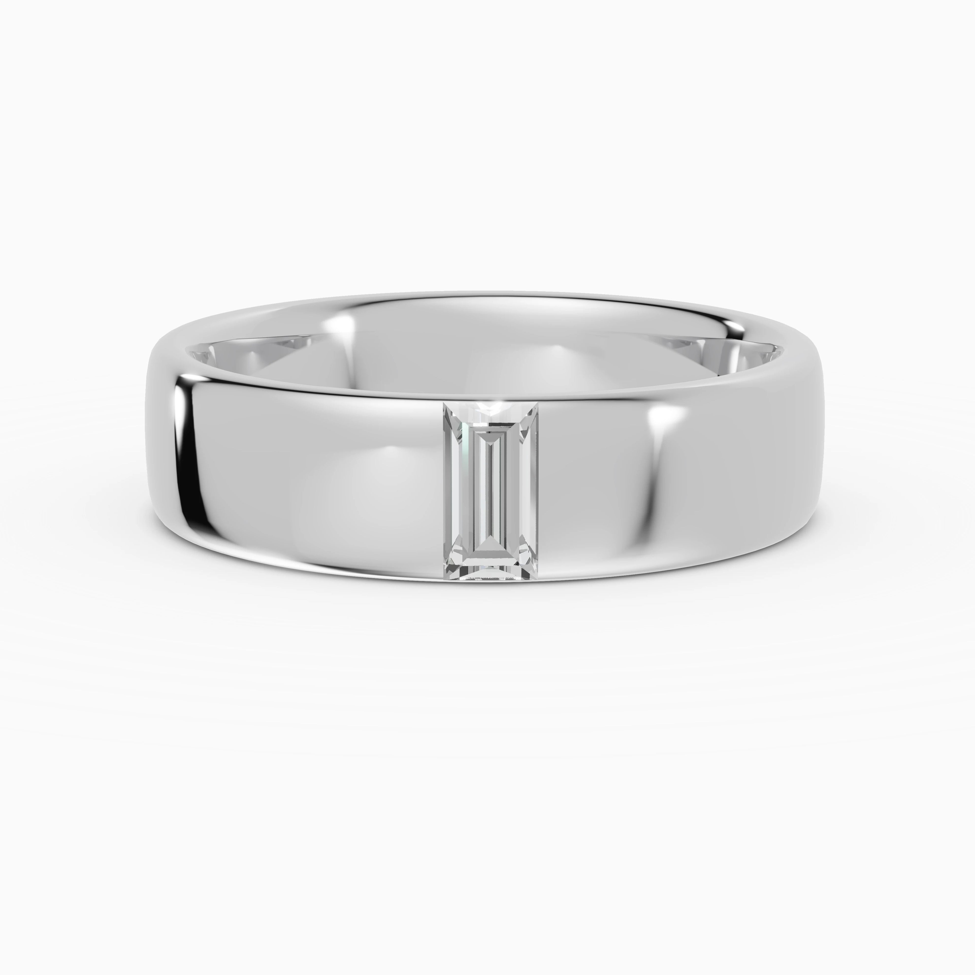 Alianzas Meridian en oro blanco - BRAVORA joyería