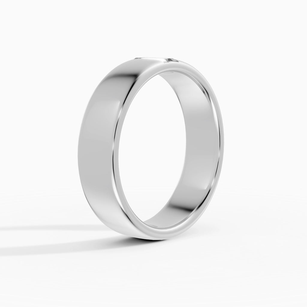 Alianzas Meridian en oro blanco - BRAVORA joyería