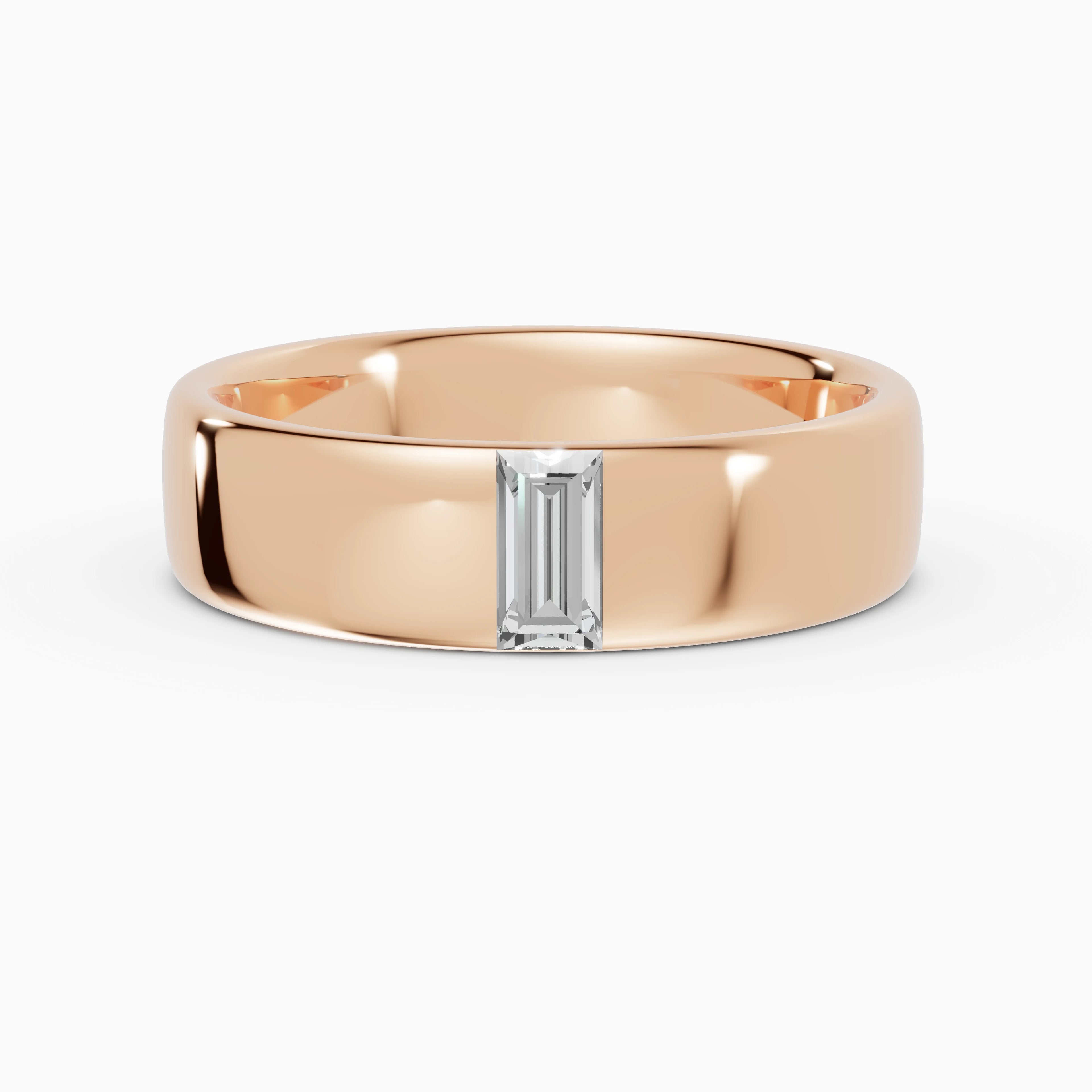 Alianzas Meridian en oro rosa - BRAVORA joyería