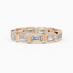 Eheringe Eternity ESTELA in Roségold – BRAVORA Schmuck