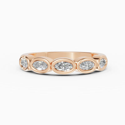 Fedi Estela in oro rosa - BRAVORA gioielleria