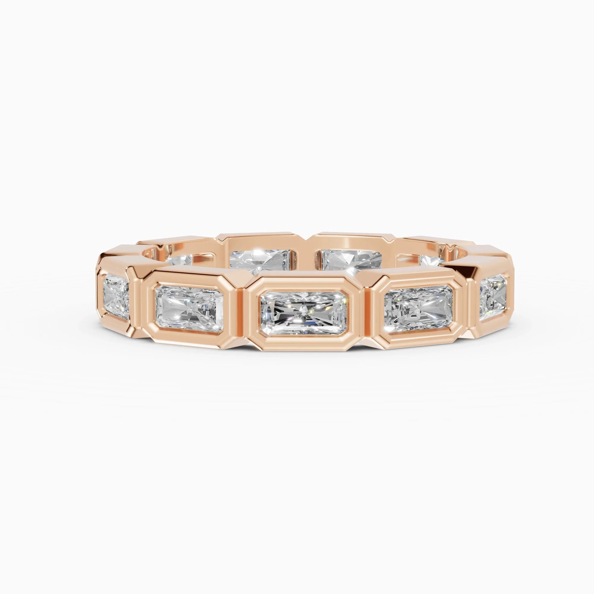 Fedi eternity Estela in oro rosa - BRAVORA gioielleria
