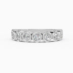 Alliances Estela en or blanc - BRAVORA joaillerie