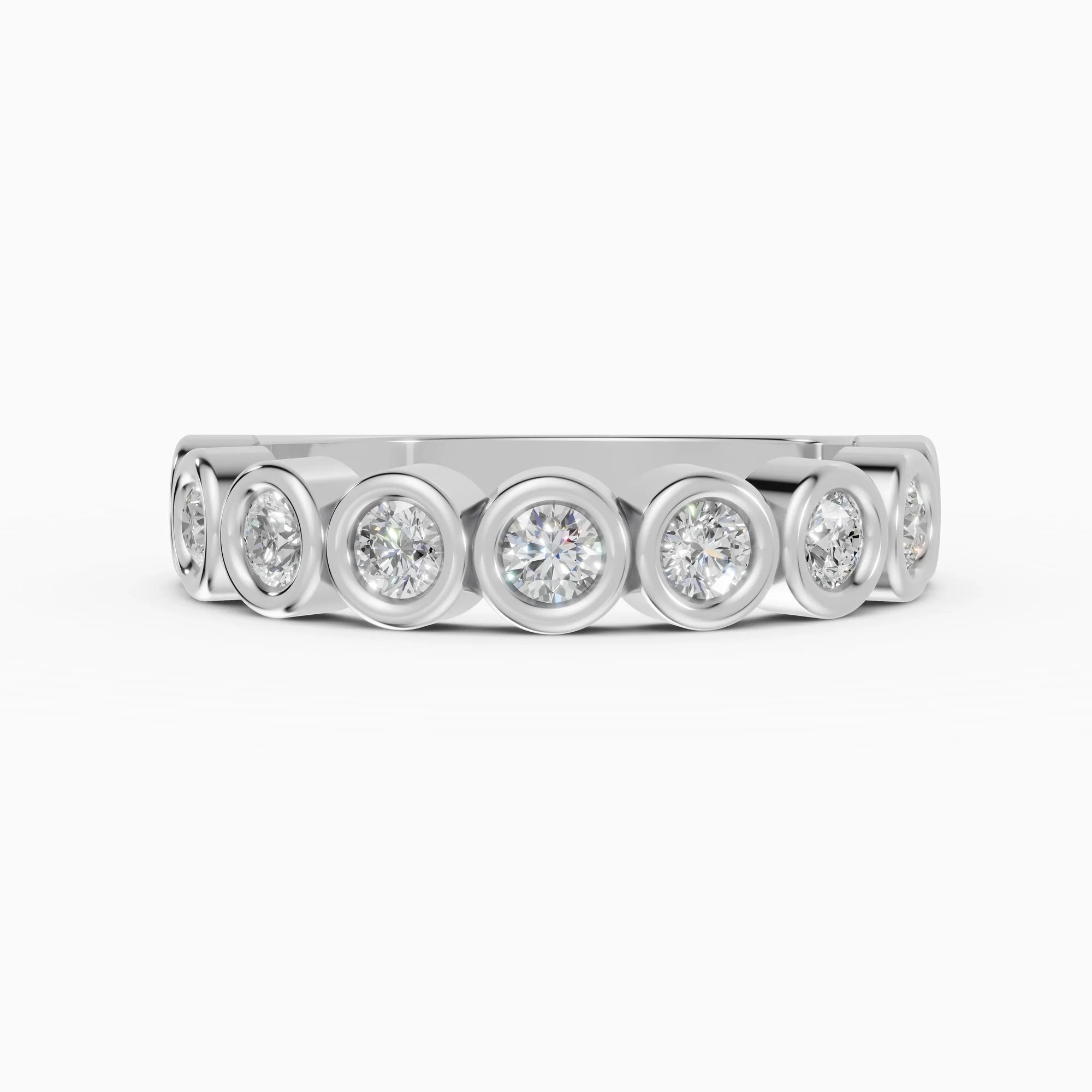 Alliances Estela en or blanc - BRAVORA joaillerie