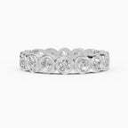 Alliances eternity Estela en or blanc - BRAVORA joaillerie