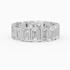 Eheringe Eternity ESTELA in Weißgold – BRAVORA Schmuck
