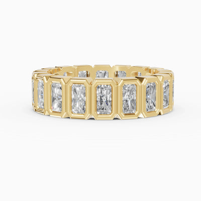 Eheringe Eternity ESTELA in Gelbgold – BRAVORA Schmuck