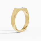 Alianza Gemini en oro amarillo - BRAVORA joyería