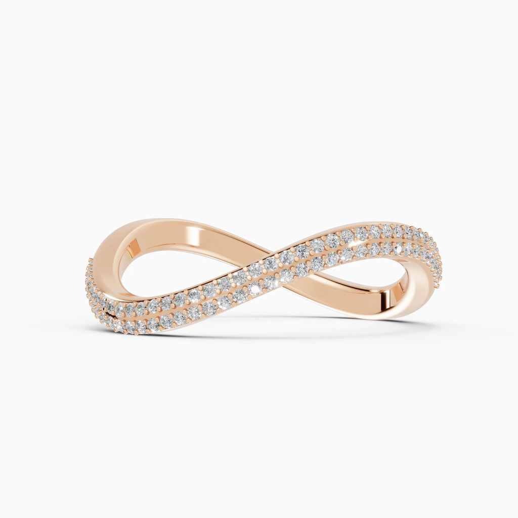 Bagues de fiançailles Marea en or rose - BRAVORA joaillerie