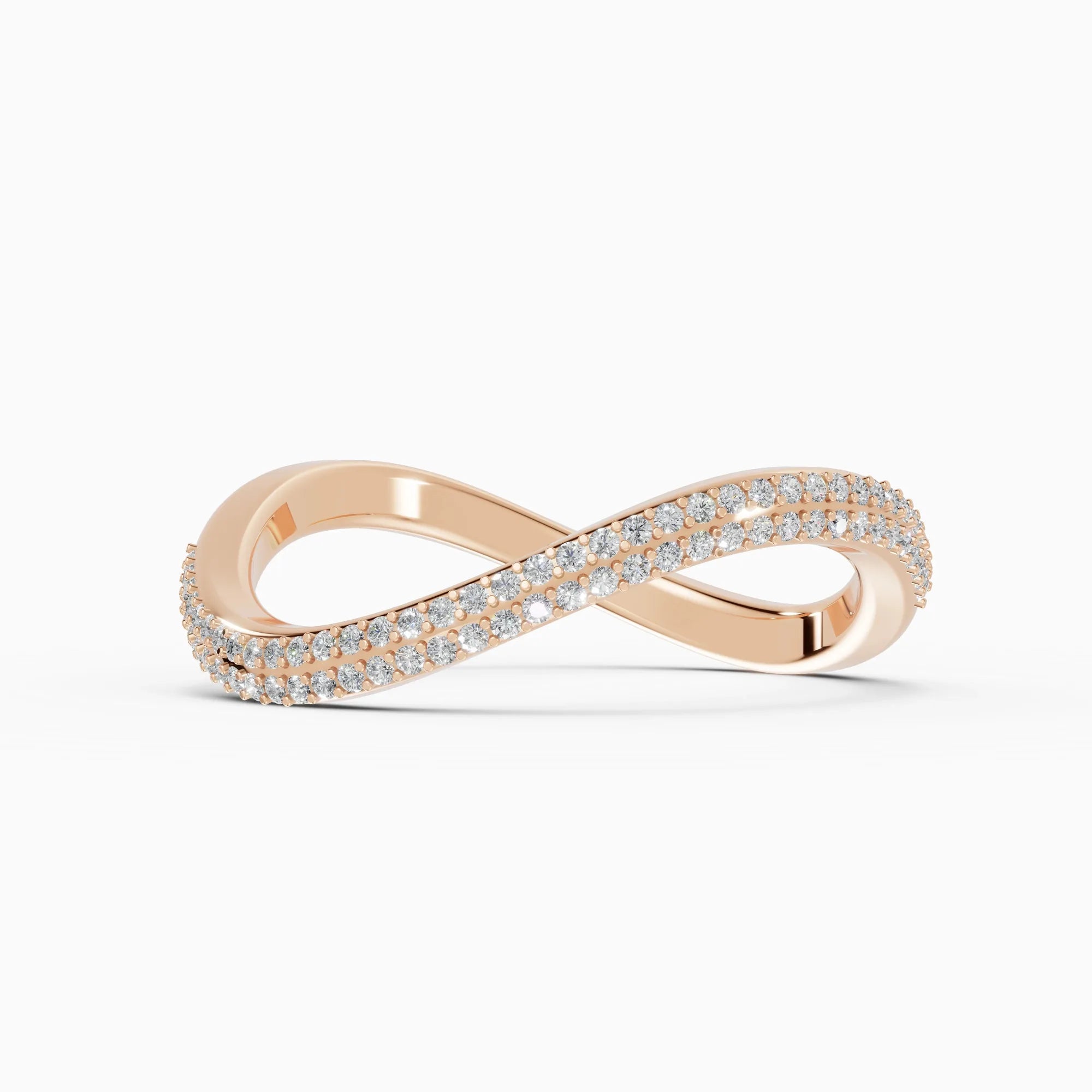 Bagues de fiançailles Marea en or rose - BRAVORA joaillerie