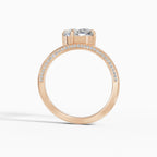 Anillos de compromiso Marea en oro rosa - BRAVORA joyería