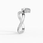 MAREA engagement rings in white gold - BRAVORA jewelry