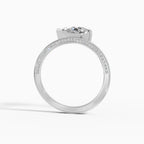 MAREA engagement rings in white gold - BRAVORA jewelry