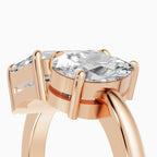 Anillos de compromiso Romeo And Juliet en oro rosa - BRAVORA joyería