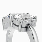 Anillos de compromiso Romeo And Juliet en oro blanco - BRAVORA joyería