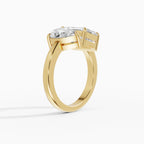 Anillos de compromiso Romeo And Juliet en oro amarillo - BRAVORA joyería