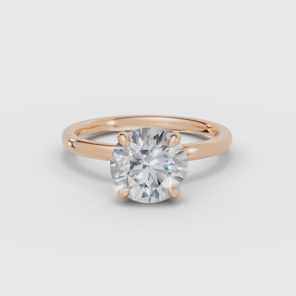 GAIA | Anillo solitario brillante