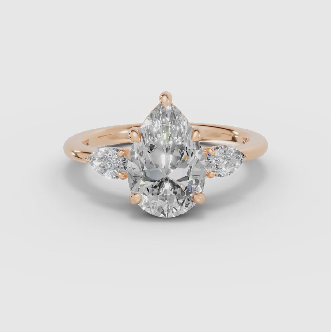 ELARA | Anillo trilogía pera