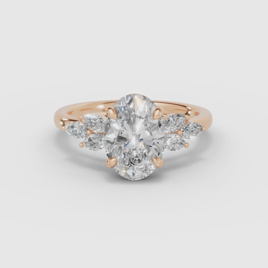 VESTA | Anillo clúster oval