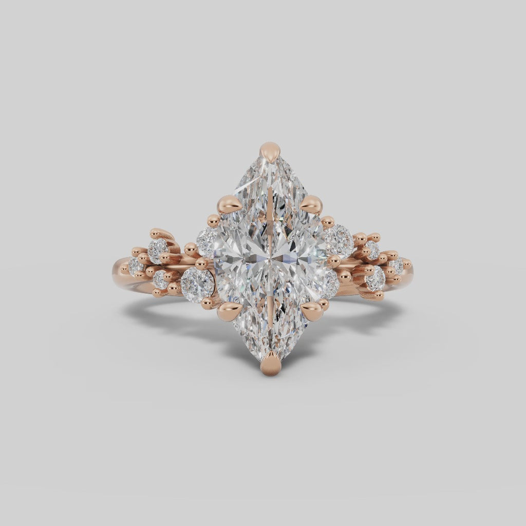 JASMINE | Anillo clúster marquesa