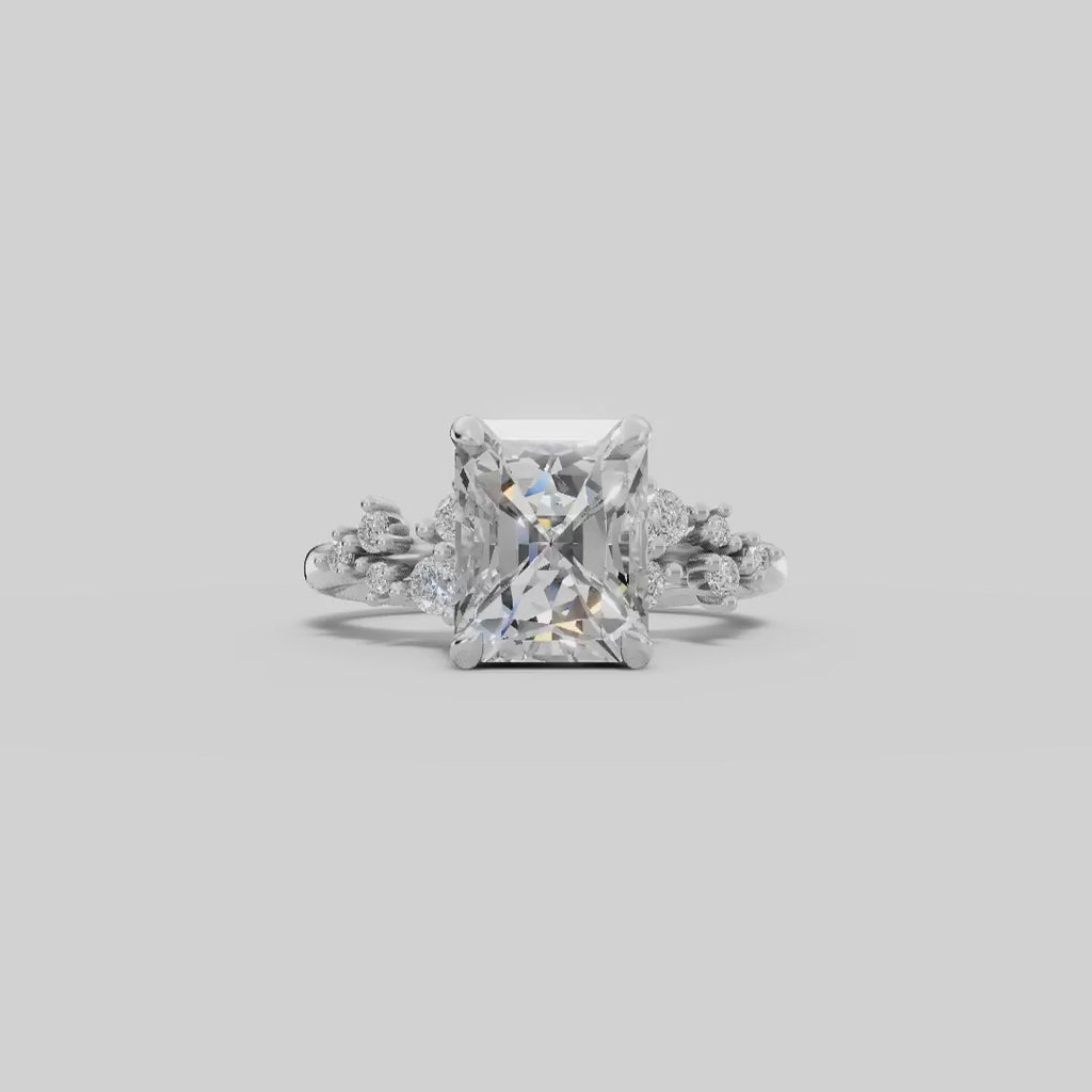 JASMINE | Anillo clúster radiante