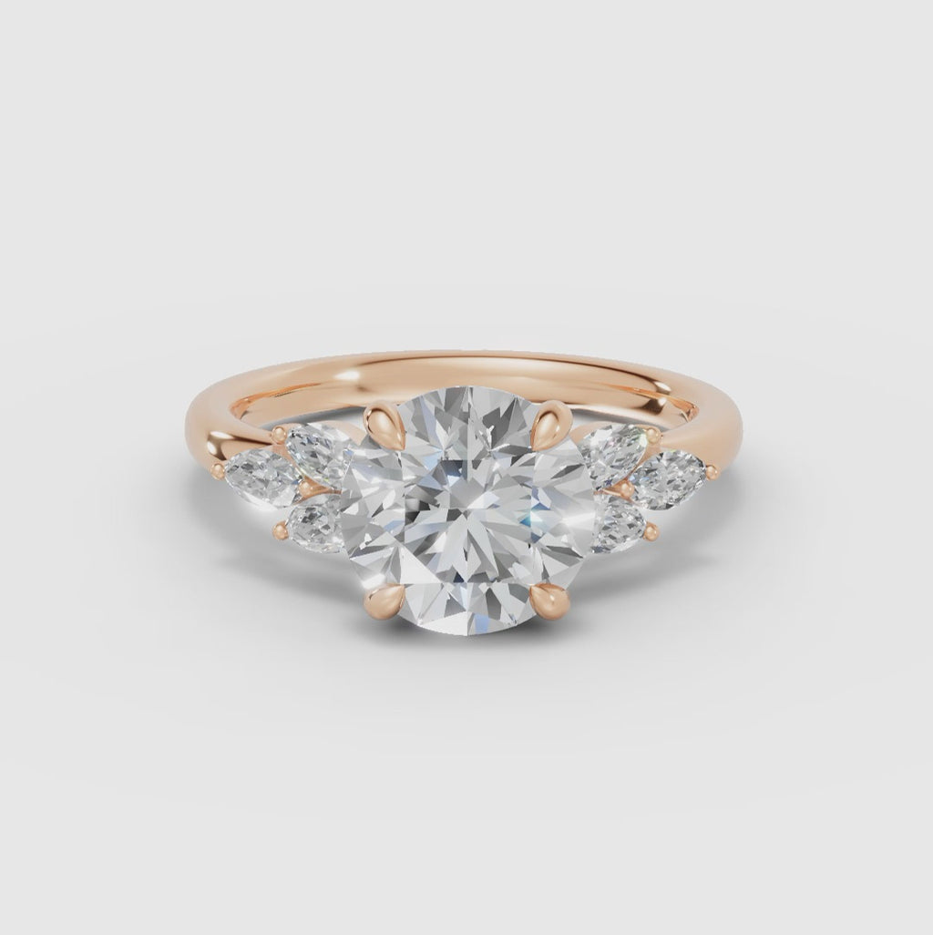 Anillo clúster brillante | VESTA