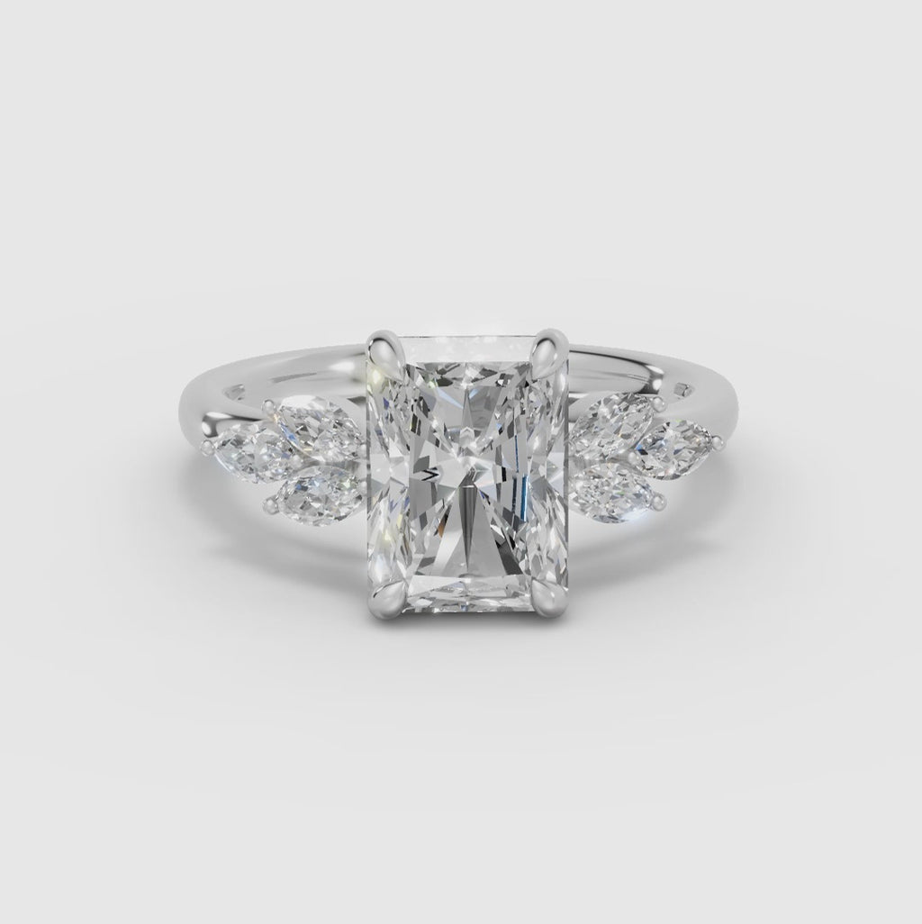 Anillo clúster radiante | VESTA