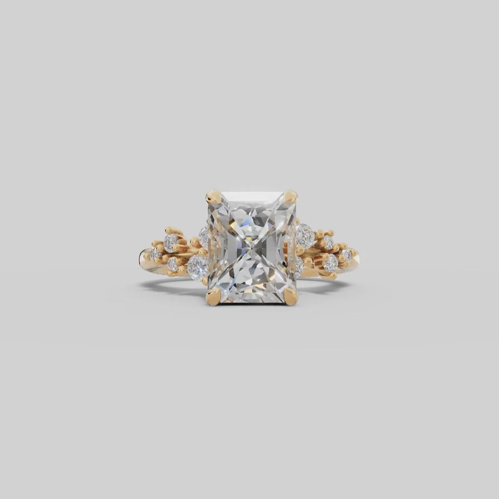 JASMINE | Anillo clúster radiante