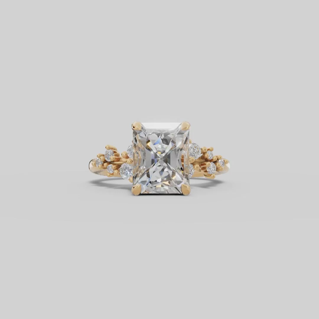 JASMINE | Anillo clúster radiante