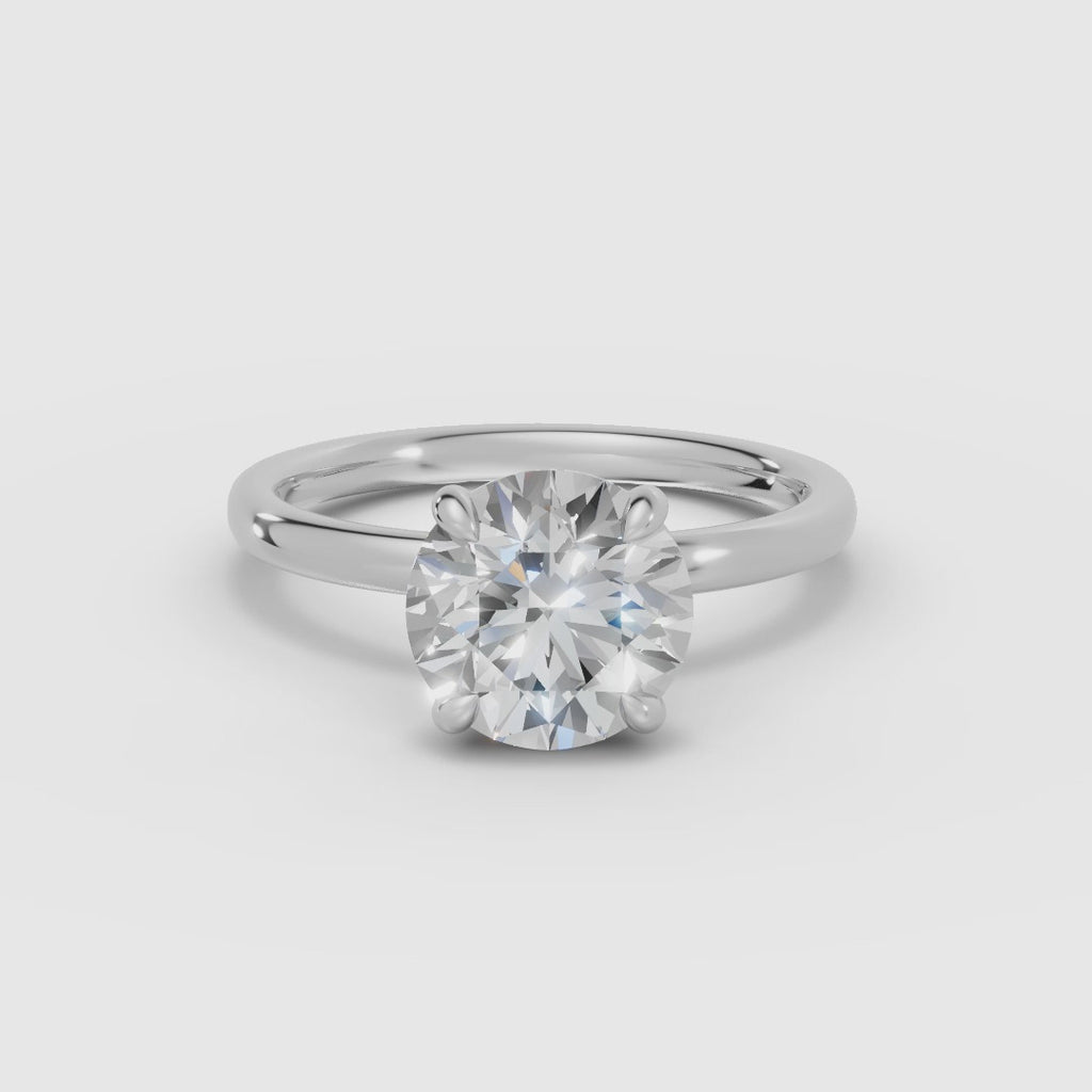 GAIA | Anillo solitario brillante