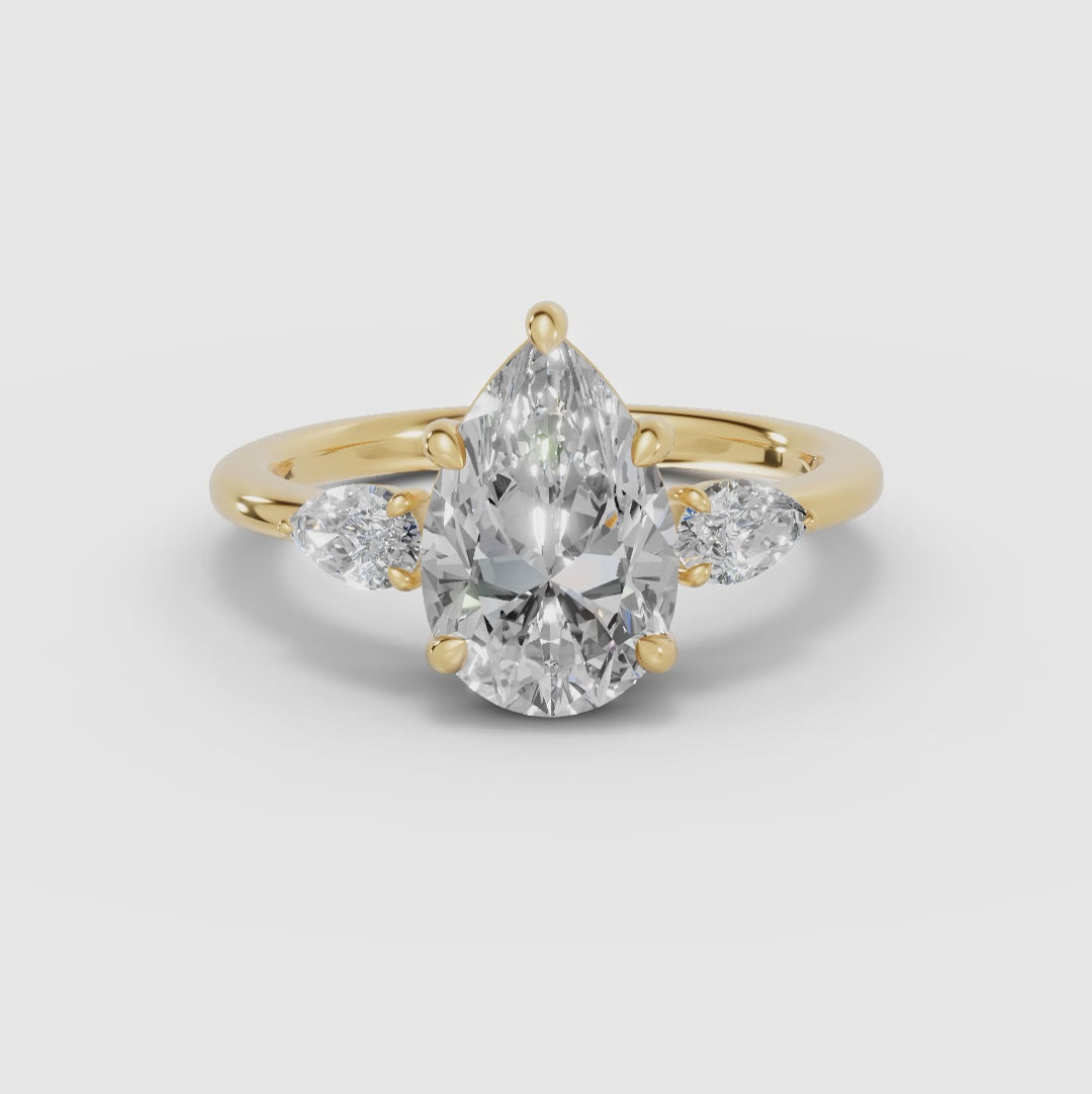 ELARA | Anillo trilogía pera