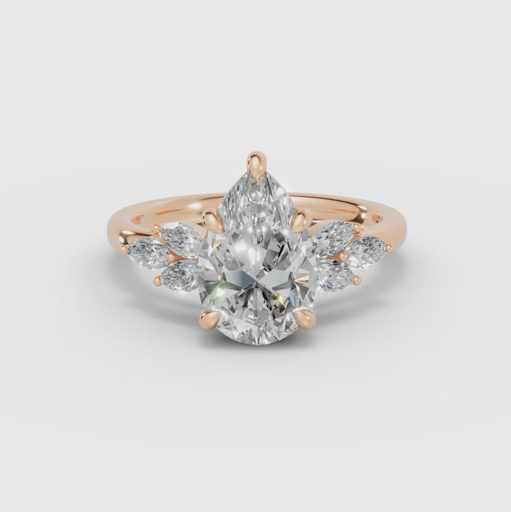 Anillo clúster pera | VESTA