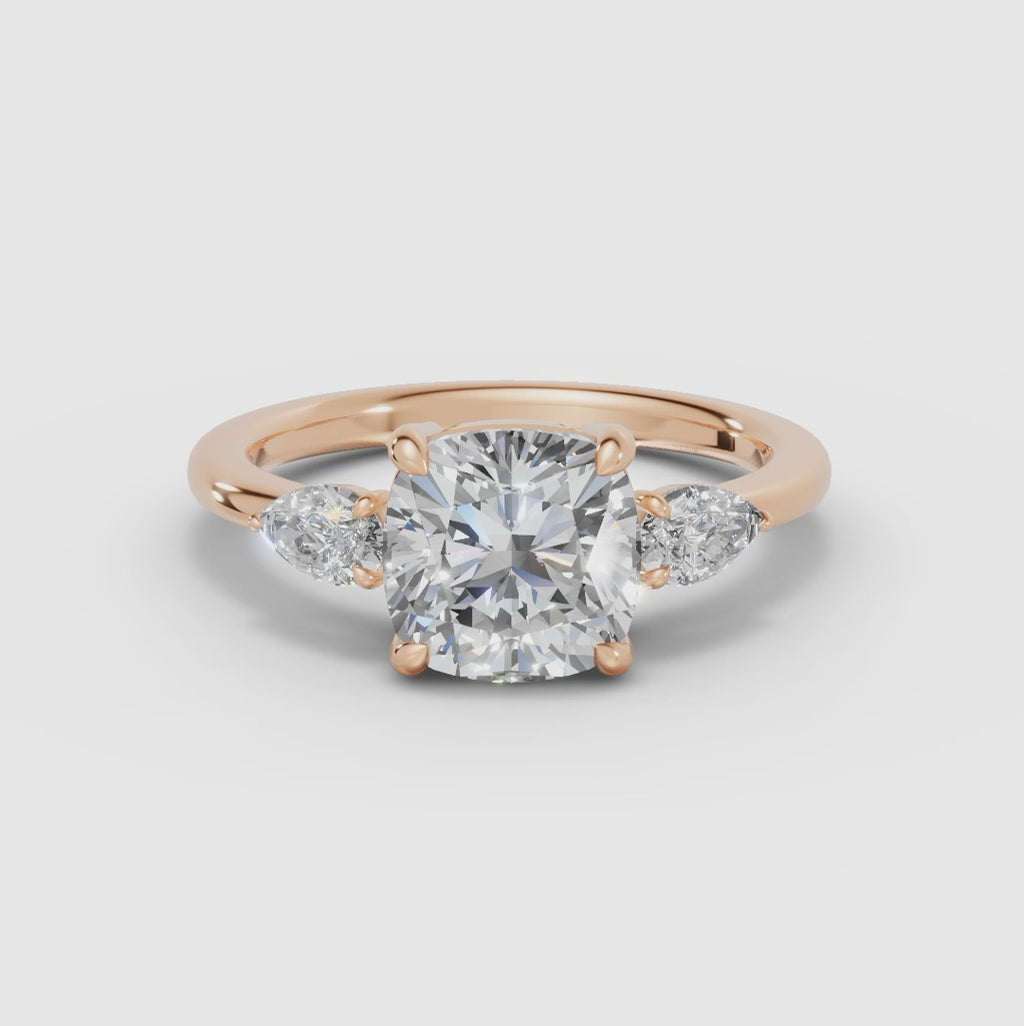 ELARA | Anillo trilogía cojín