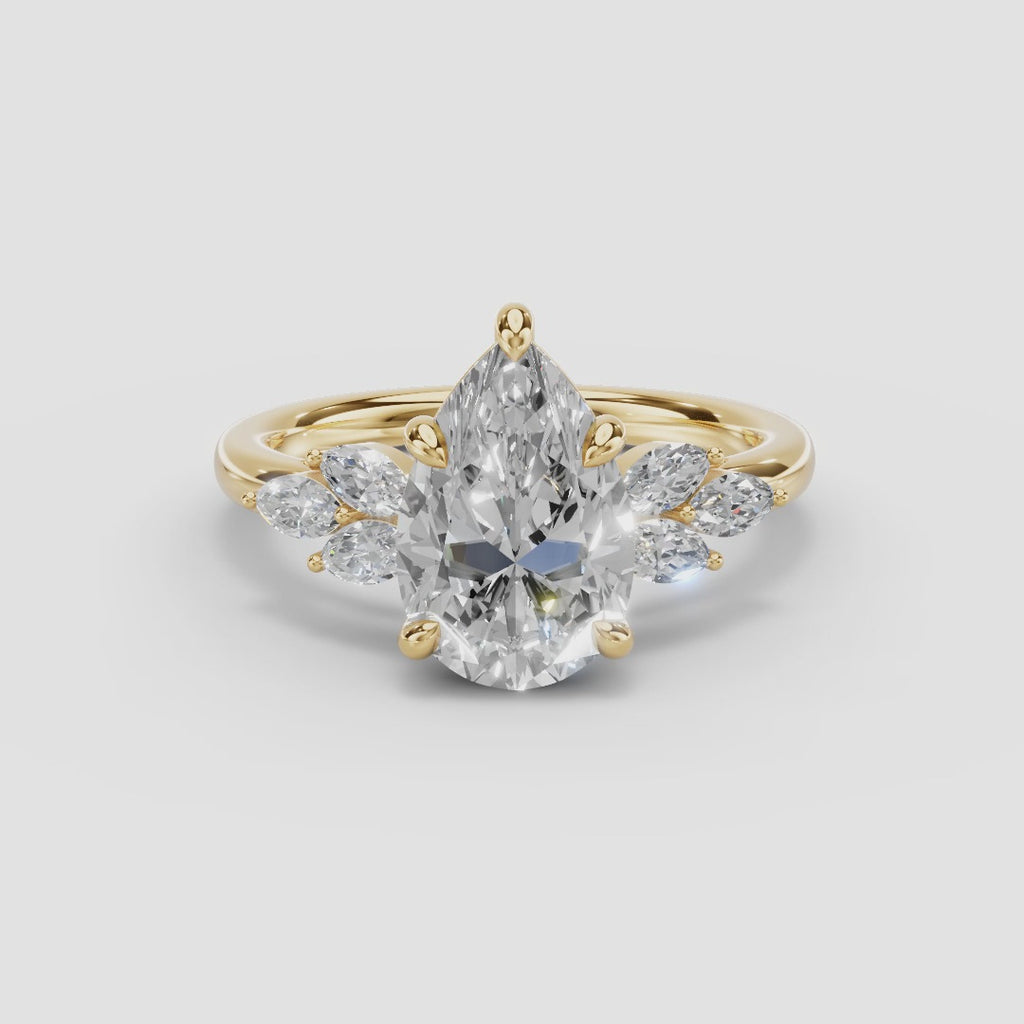 Anillo clúster pera | VESTA