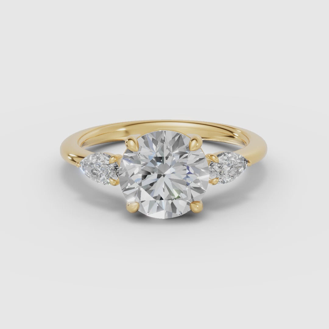 ELARA | Anillo trilogía brillante